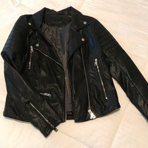 BLACKNYC Faux Moto Jacket